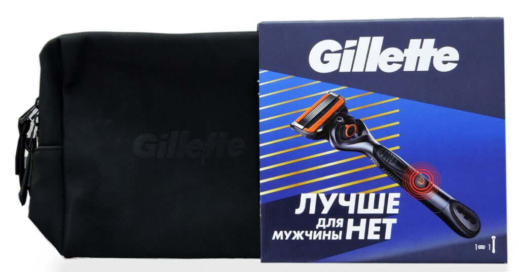 Gillette набор Fusion Power в косметичке